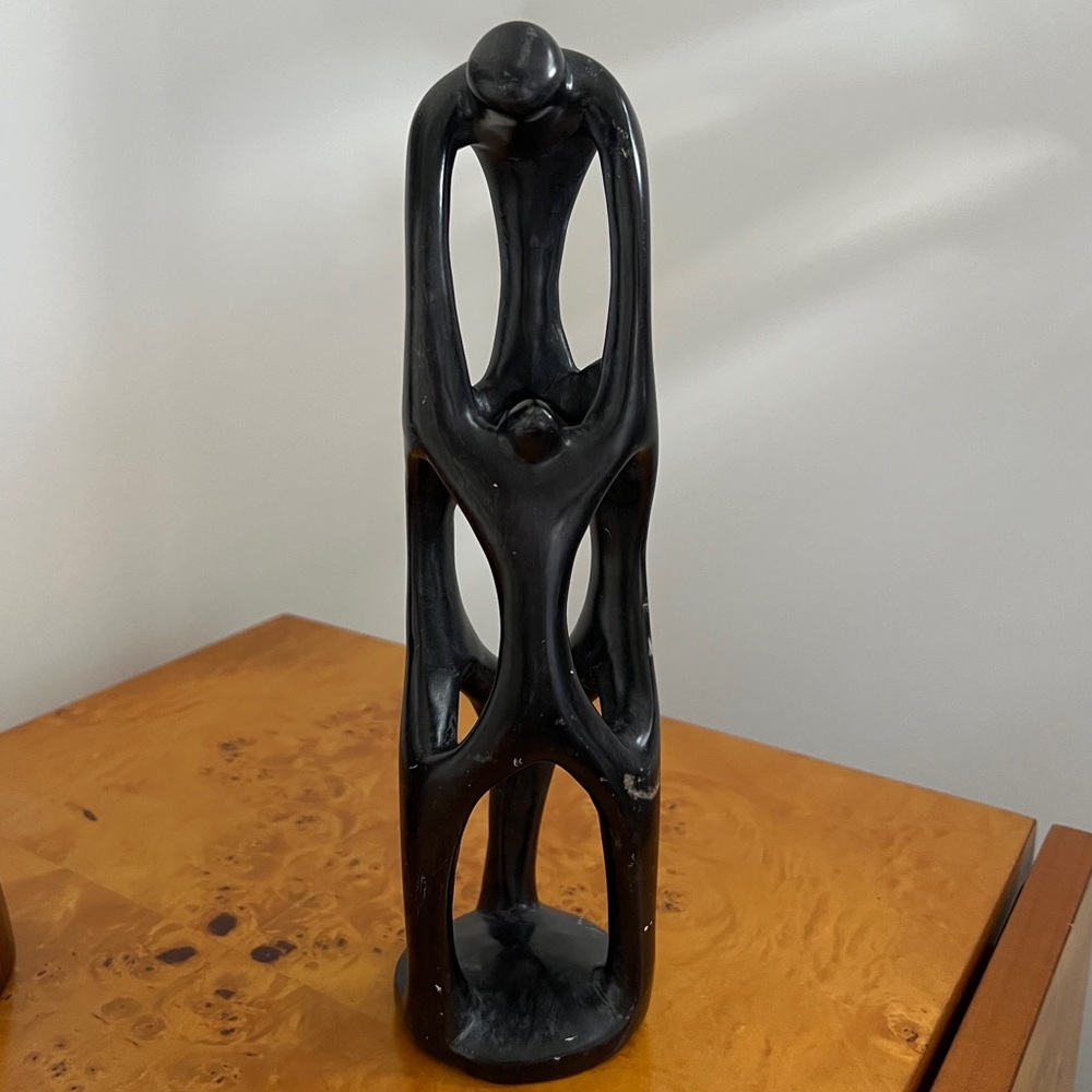 Early 20th Century Antique Mother & Children, Circle of Life Mid Century Modern